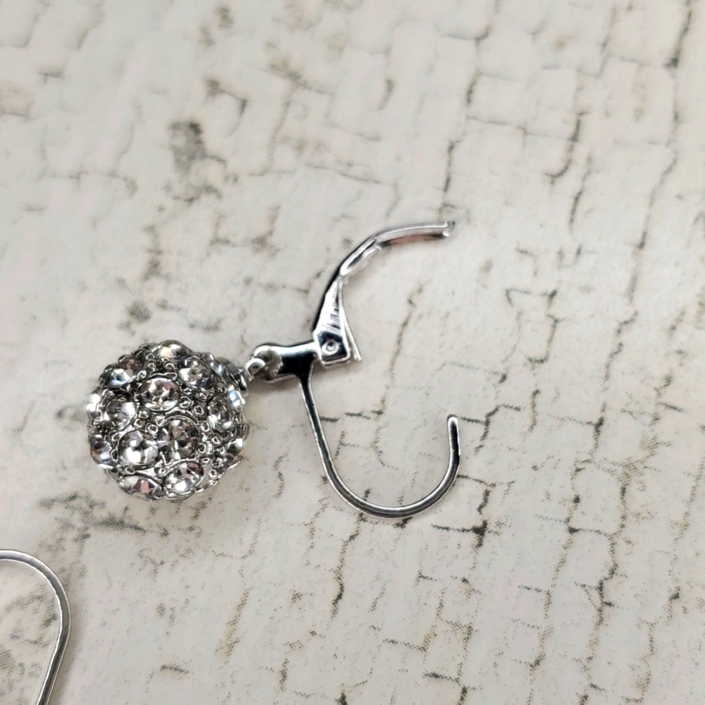 Swarovski Crystal Elements Fireball Earrings With… - image 4